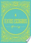 Libro Textos escogidos de San Francisco Javier