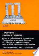 Libro Traducción E Interculturalidad