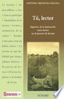 Libro Tú, lector