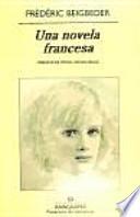 Libro Una novela francesa