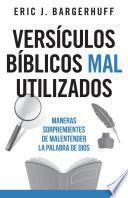 Libro Versículos bíblicos mal utilizados