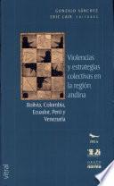 Libro Violencia y estrategias colectivas en la región andina